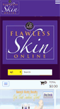 Mobile Screenshot of flawlessskinonline.com