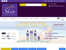 Tablet Screenshot of flawlessskinonline.com